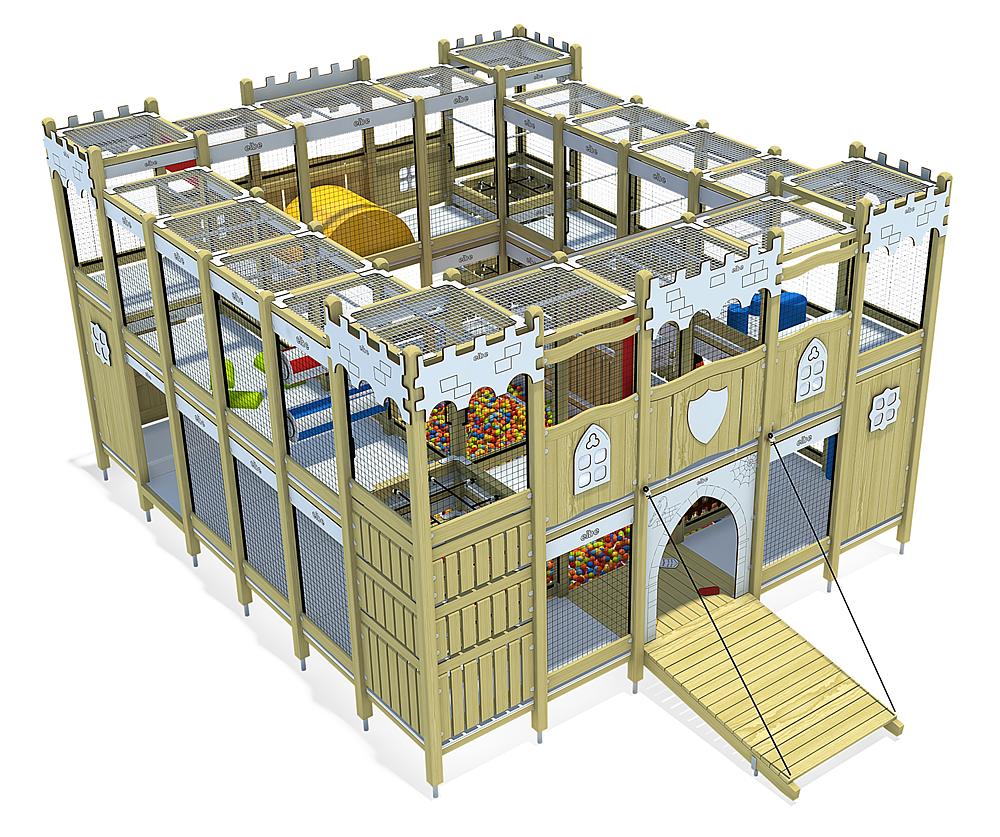 Bild für das Produkt Indoorspielanlage Burg